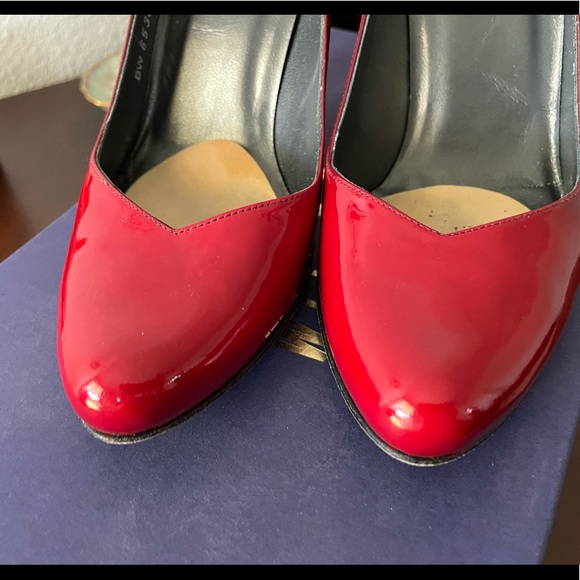 Stuart Weitzman Red Ombré Heels - Picture 13 of 13